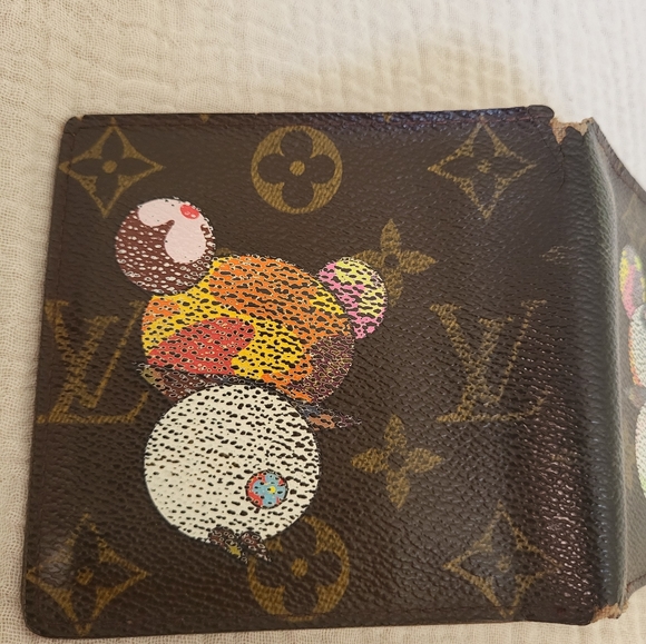Vintage Louis Vuitton Monogram Takashi Murakami Panda Marco Wallet - Picture 6 of 12